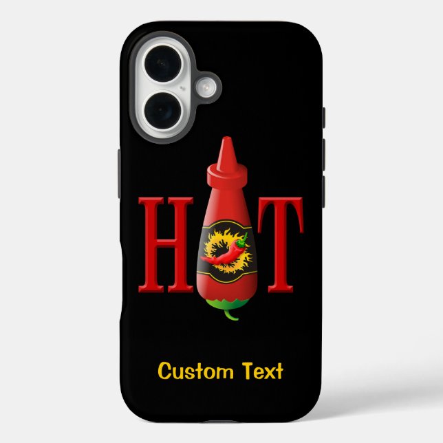 Hot Sauce Bottle Case-Mate iPhone Case (Back)