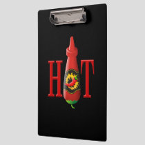 Hot Sauce Bottle Clipboard