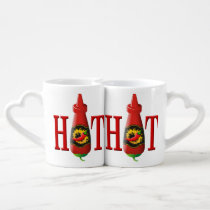 Hot Sauce Bottle Coffee Mug Set