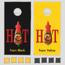 Hot Sauce Bottle Cornhole Set