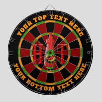 Hot Sauce Bottle Dart Board