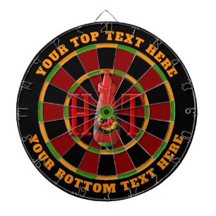Hot Sauce Bottle Dart Board