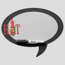 Hot Sauce Bottle Dry Erase Board