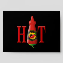 Hot Sauce Bottle Envelope