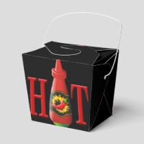 Hot sauce bottle favor box