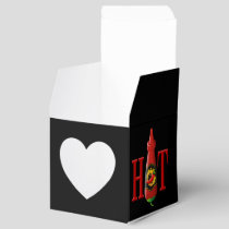 Hot sauce bottle favor box