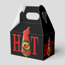 Hot sauce bottle favor box
