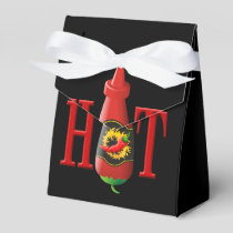 Hot sauce bottle favor box