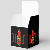 Hot sauce bottle favor boxes