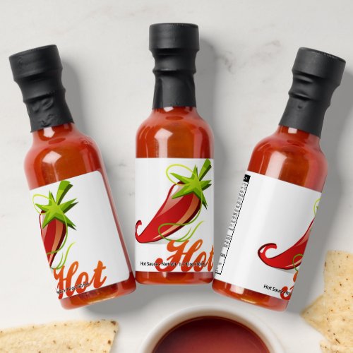 Hot Sauce Bottle Favors