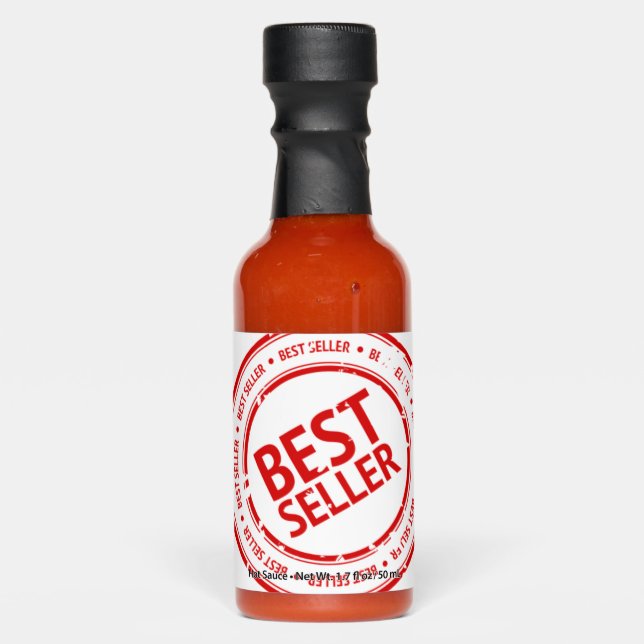 Hot Sauce Bottle Favors (Front)