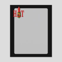 Hot Sauce Bottle Flyer