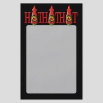Hot Sauce Bottle Flyer