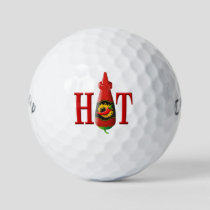 Hot Sauce Bottle Golf Balls