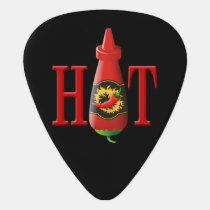 Hot Sauce Bottle Guitar Pick