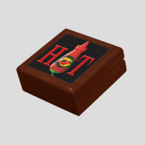 Hot sauce bottle jewelry box