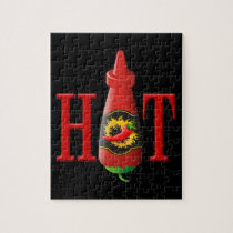 Hot sauce bottle jigsaw puzzle