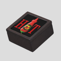 Hot sauce bottle keepsake box