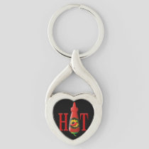 Hot Sauce Bottle Keychain