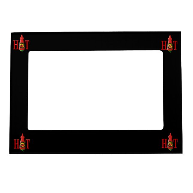 Hot sauce bottle magnetic frame (Front)