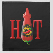 Hot Sauce Bottle Napkin