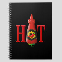 Hot Sauce Bottle Notebook