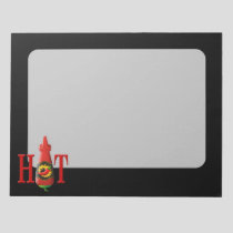 Hot sauce bottle notepad