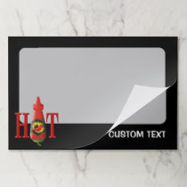 Hot Sauce Bottle Paper Pad
