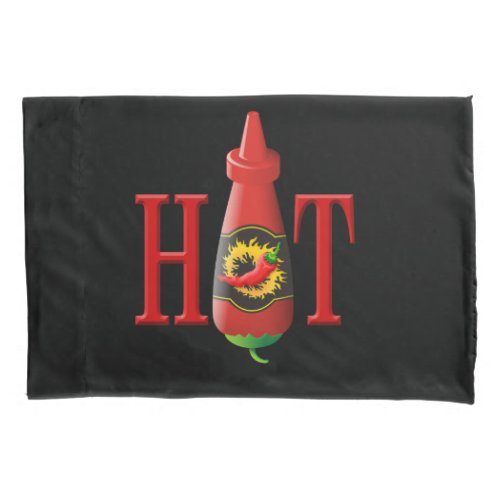 Hot sauce bottle pillowcase