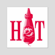 Hot Sauce Bottle Self-inking Stamp