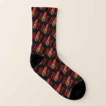 Hot sauce bottle socks