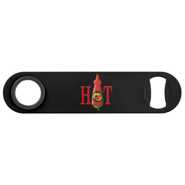 Hot Sauce Bottle Speed Bottle Opener (Front (Horizontal))