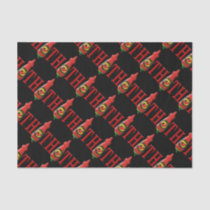 Hot sauce bottle tissue paper