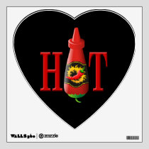 Hot Sauce Bottle Wall Sticker