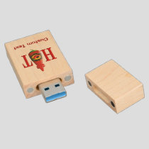 Hot Sauce Bottle Wood Flash Drive