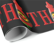 Hot sauce bottle wrapping paper