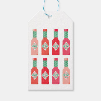 Hot Sauce Bottles Hot Stuff Spicy Gift Gift Tags