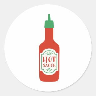 Hot Sauce Classic Round Sticker