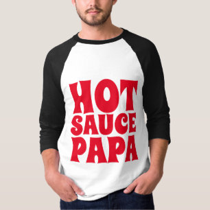 HOT SAUCE PAPA MENS T-shirts Tees