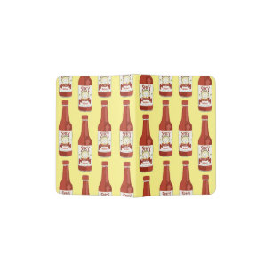 Hot Sauce Spicy Fun Picante Pattern Passport Holder