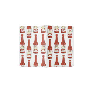 Hot Sauce Spicy Fun Picante Pattern Passport Holder
