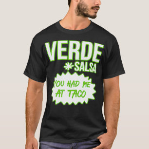 HOT SAUCES Halloween Costumes Green Salsa VERDE T-Shirt