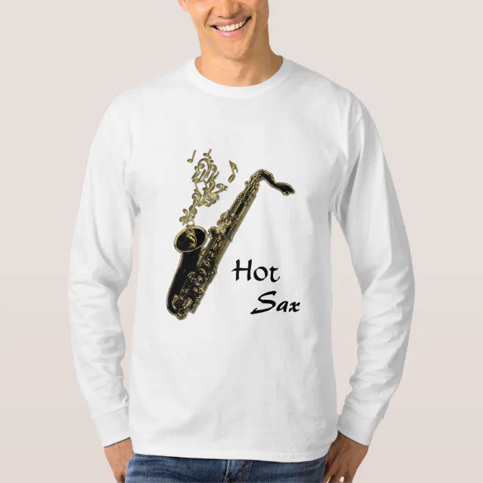 Saxophone T Shirt Saxophone Music Men's T Shirt Sax T Shirt, 