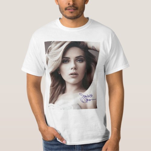 Hot  Scarlett Johansson T_Shirt