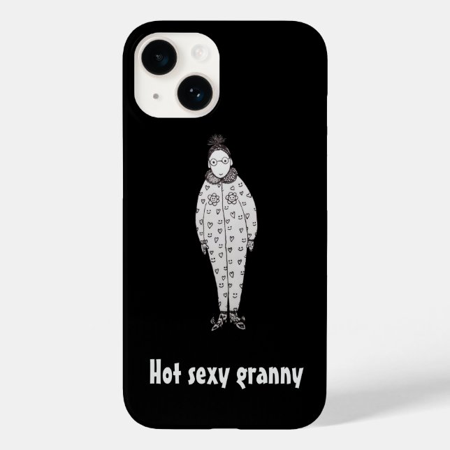 Hot sexy granny  Case-Mate iPhone case (Back)