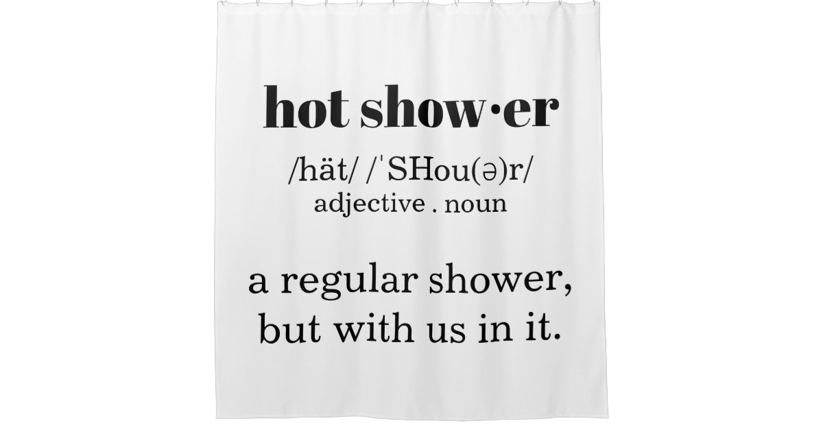 Definition Shower Curtain, Warm Shower Curtain