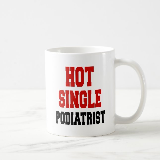 Hot Single Podiatrist Coffee Mug (Right)