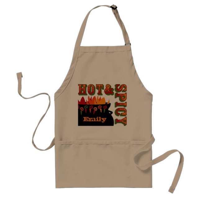 Hot & Spicy Personalized Apron (Front)