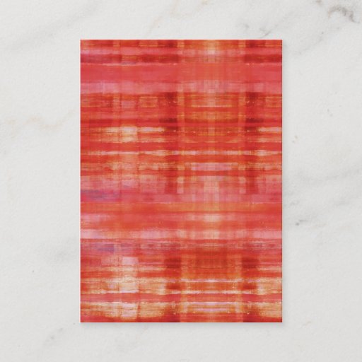 Customizable Hot Spot Red Abstract Art Business Cards