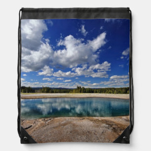 Hot Spring Drawstring Bag
